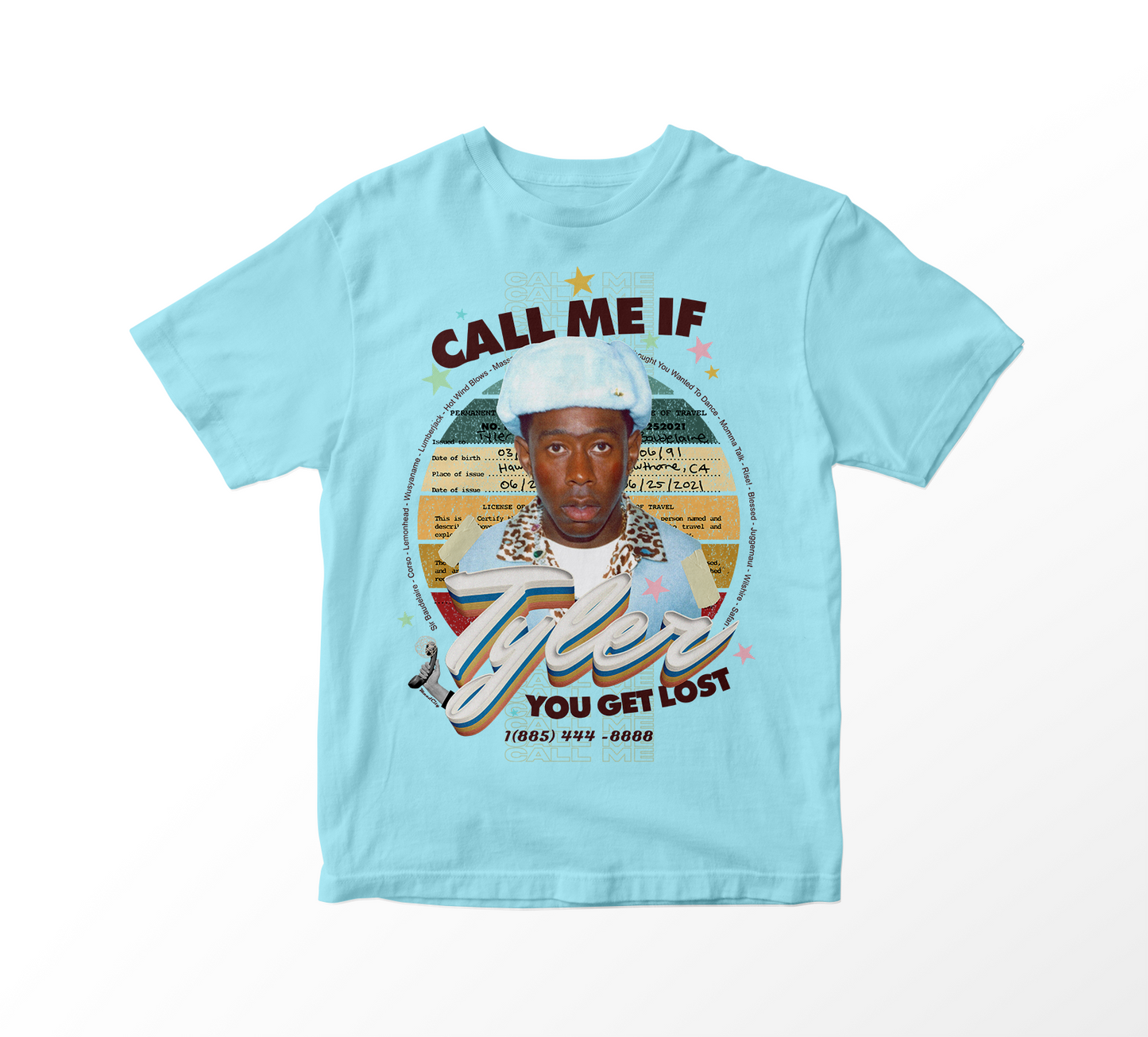 Call Me If You Get Lost 002 Playera