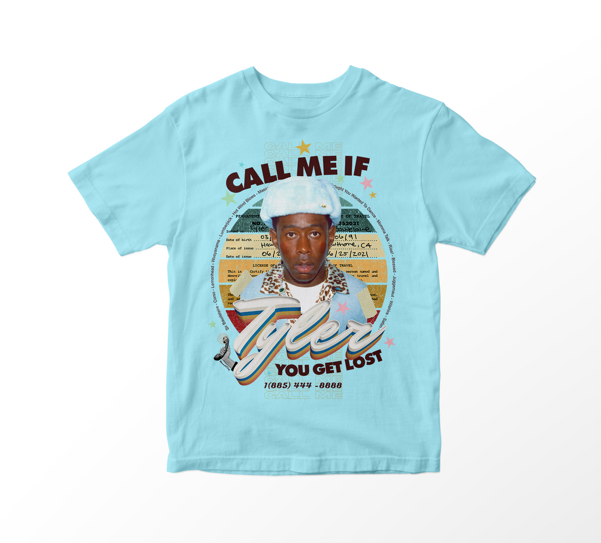 Call Me If You Get Lost 002 - Tyler The Creator Playera.