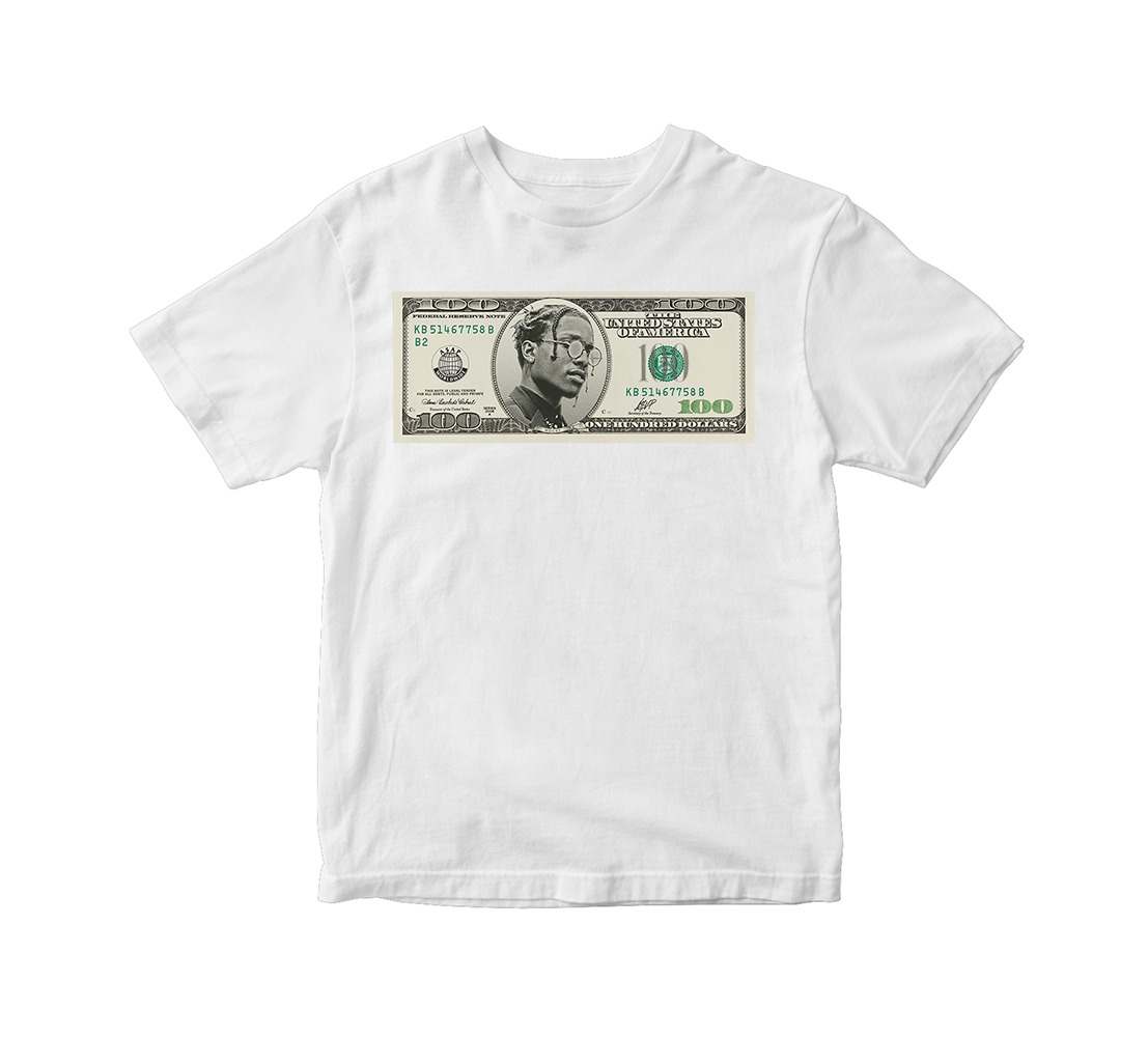 100 DOLLARES - A$AP ROCKY Playera