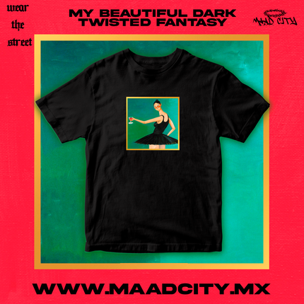 My Beautiful Dark Twisted Fantasy - Kanye West T-Shirt (Ballerina)