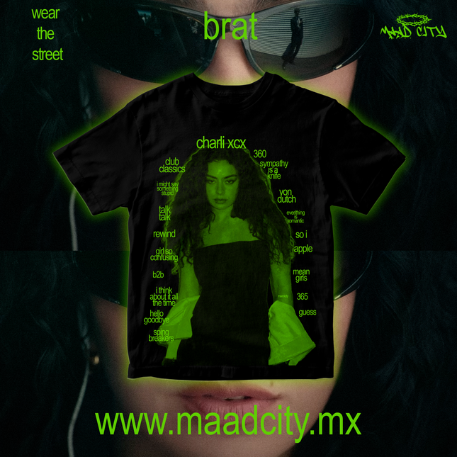 brat - Charli XCX playera