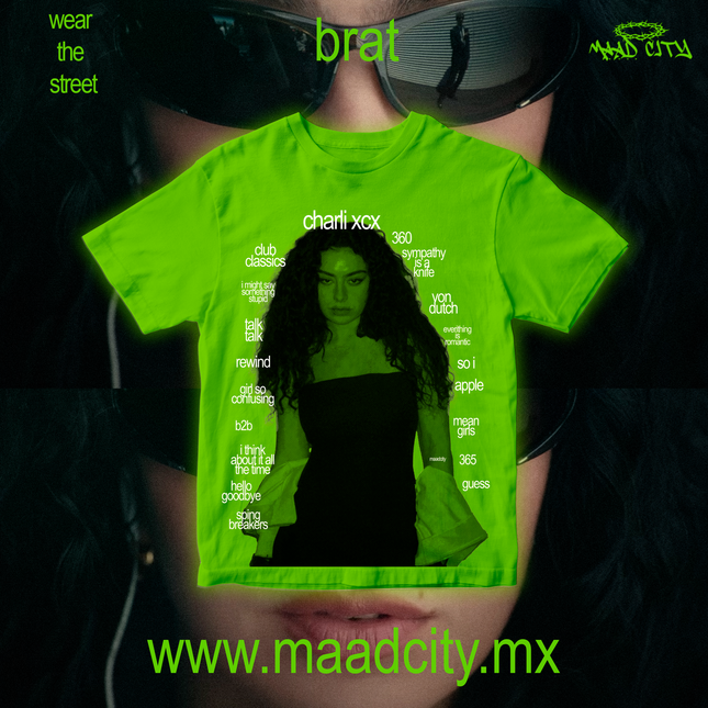 brat - Charli XCX playera