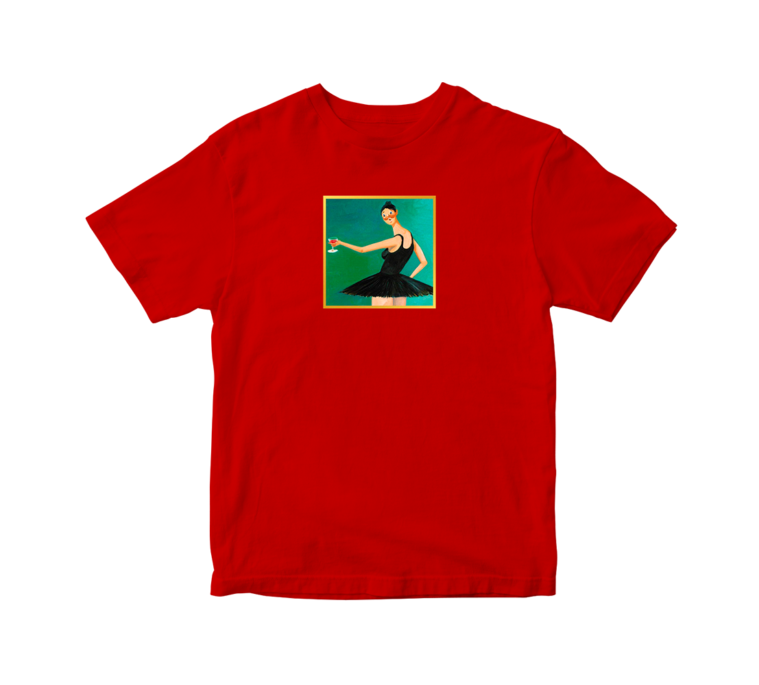 My Beautiful Dark Twisted Fantasy - Kanye West Playera (Bailarina)