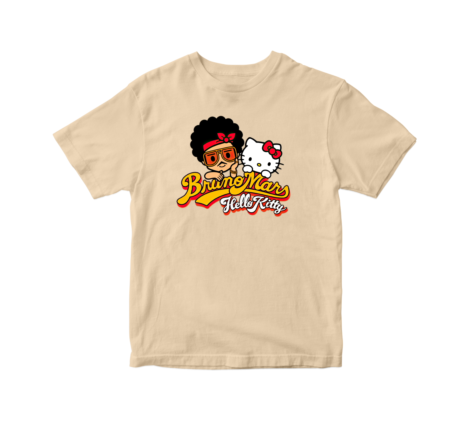 Bruno Mars x Hello Kitty T-shirt