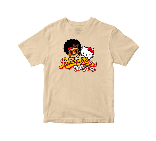 Bruno Mars x Hello Kitty Playera