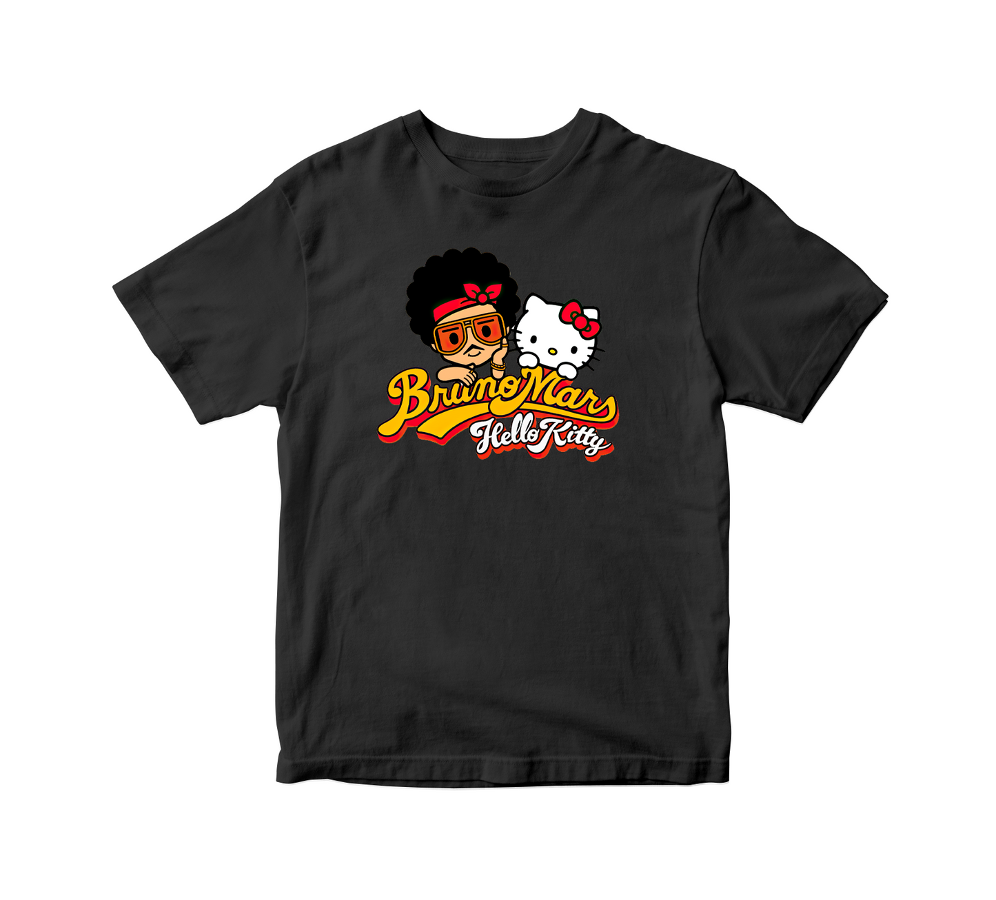 Bruno Mars x Hello Kitty Playera