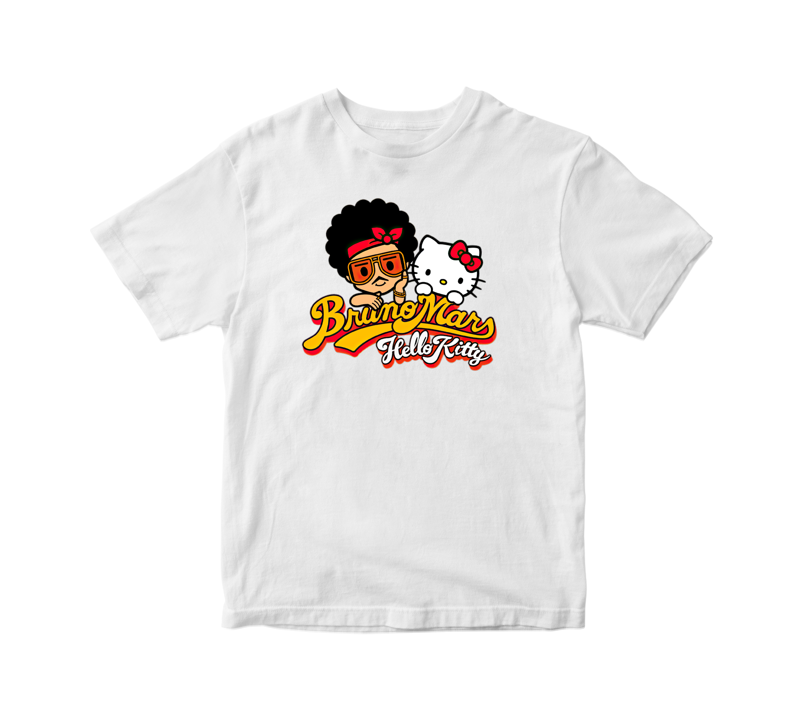 Bruno Mars x Hello Kitty T-shirt