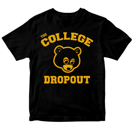 COLLEGE DROPOUT Logo - Kanye West T-Shirt