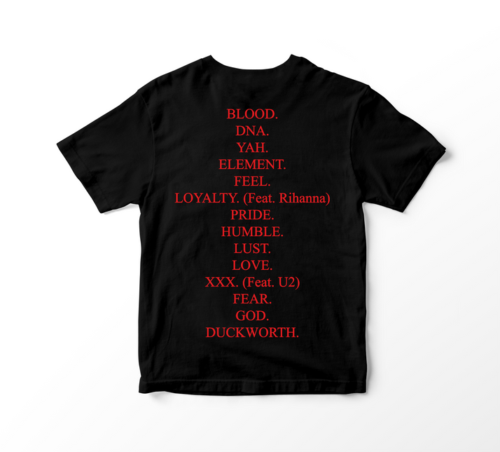 DAMN T-shirt Cover