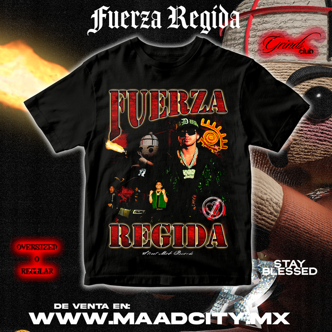 FUERZA REGIDA - Playera
