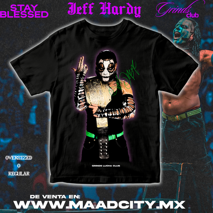 JEFF HARDY Playera Grinds z MAADCITY