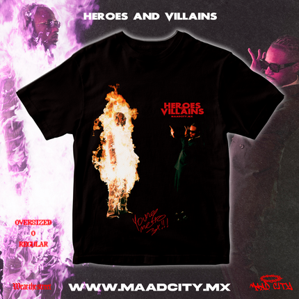 Heroes & Villains - Metro Boomin Playera