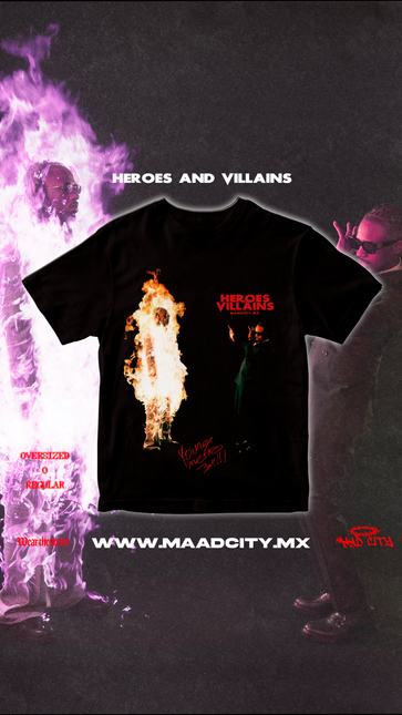 Heroes & Villains - Metro Boomin Playera