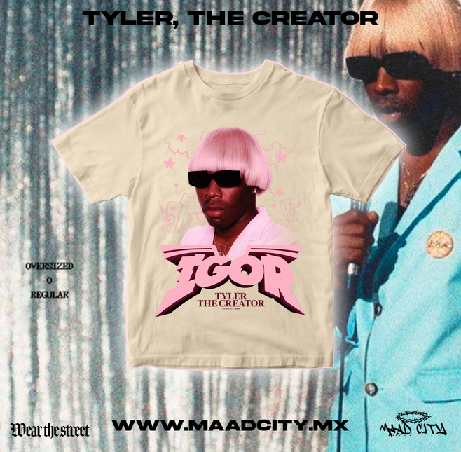 IGOR 002 - Tyler The Creator Playera x MAAD CITY