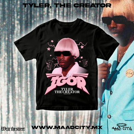 IGOR 002 - Tyler The Creator Playera x MAAD CITY