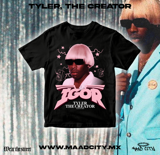 IGOR 002 - Tyler The Creator Playera x MAAD CITY