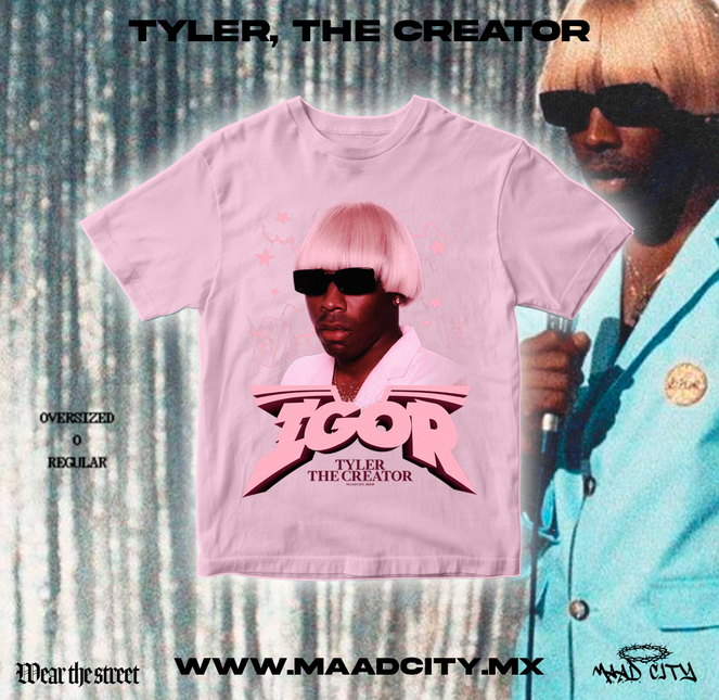 IGOR 002 - Tyler The Creator Playera x MAAD CITY