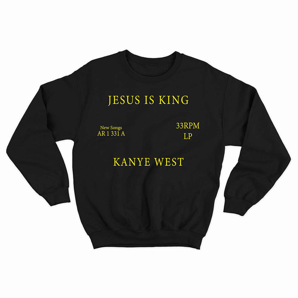 Jesus is King - Kanye West Sudadera