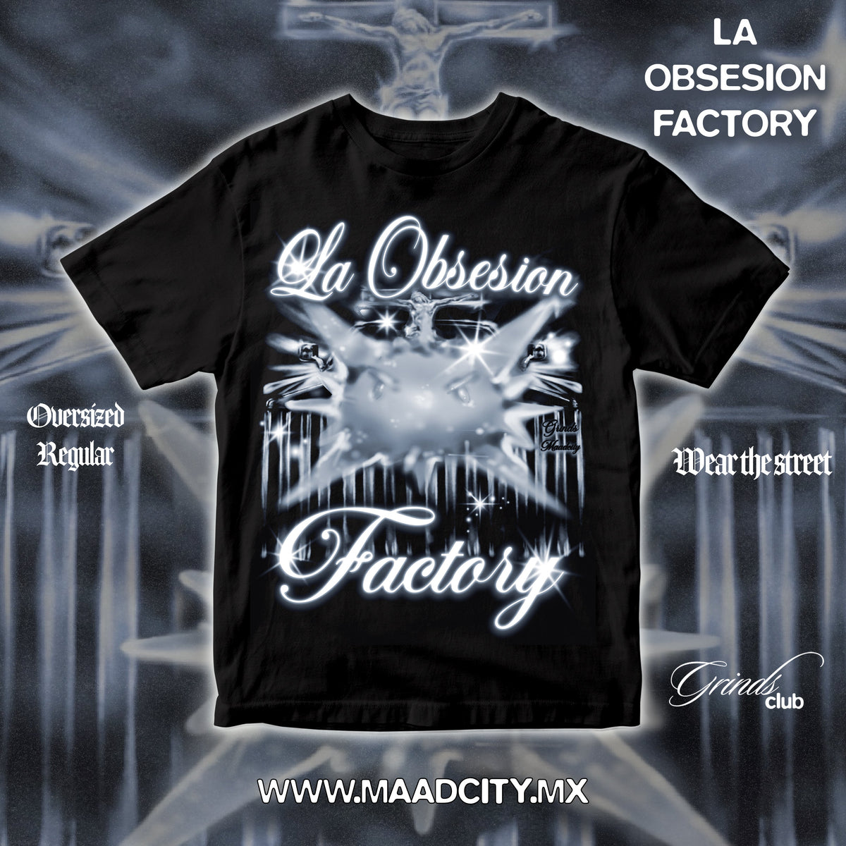 LA OBSESION FACTORY TEE – MAAD CITY