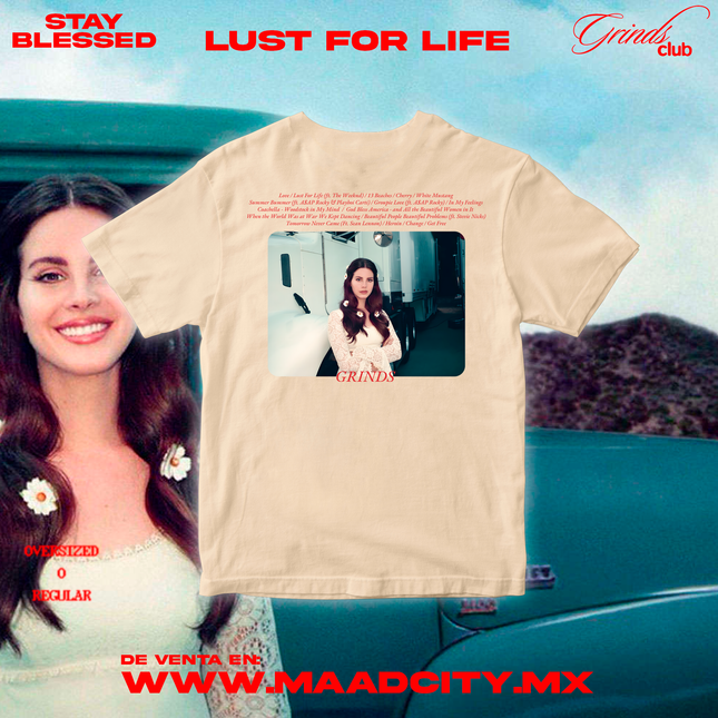 LUST FOR LIFE - LANA DEL REY PLAYERA
