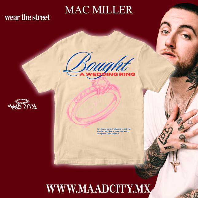 Sabía que te irías - Mac Miller Playera