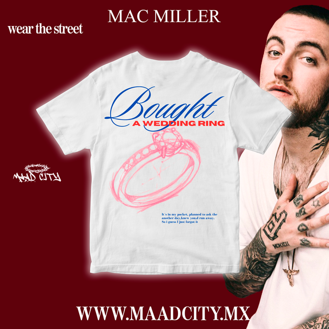 Sabía que te irías - Mac Miller Playera