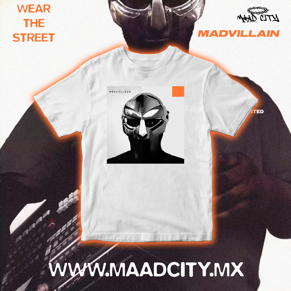 MADVILLAIN MF DOOM PLAYERA