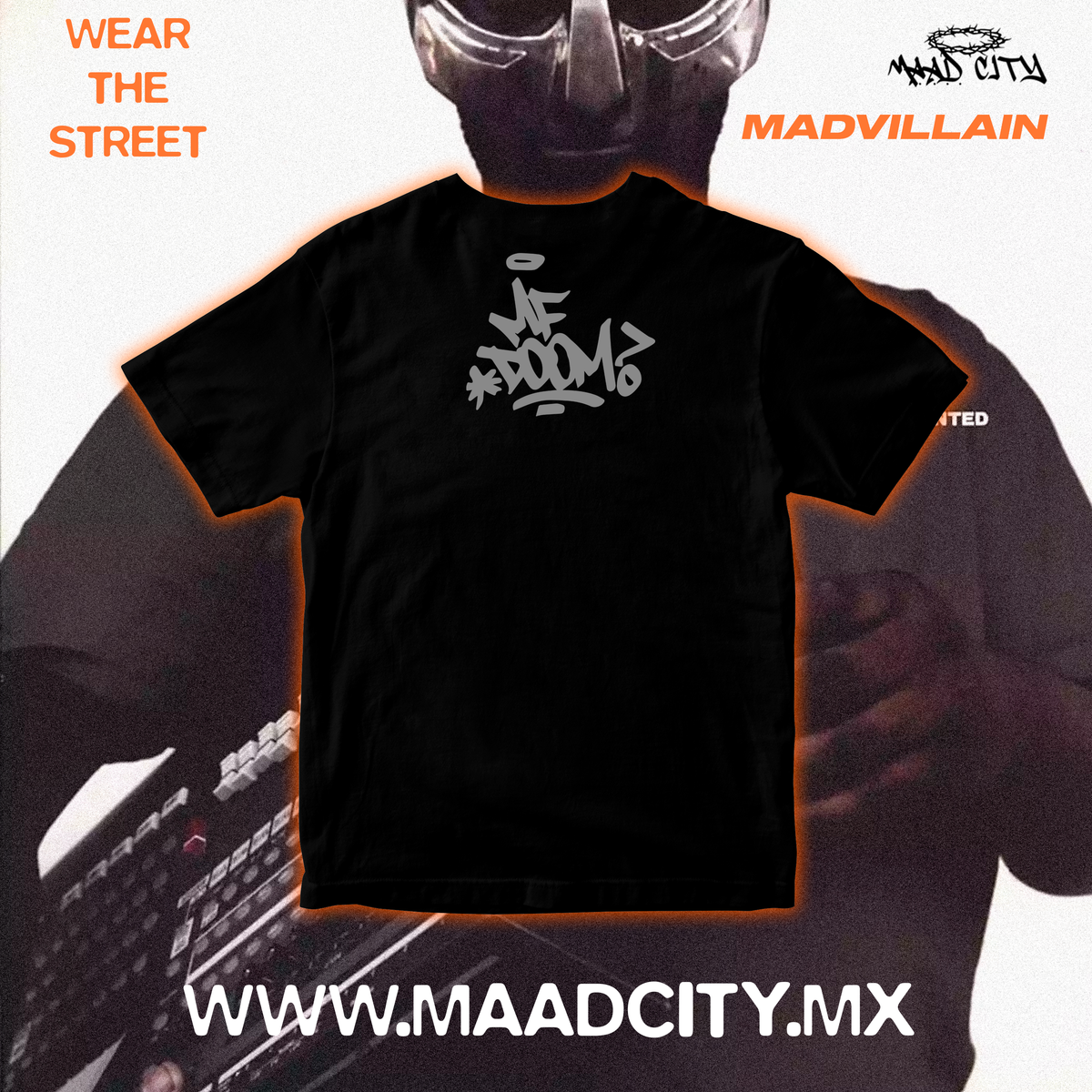 MADVILLAIN MF DOOM PLAYERA