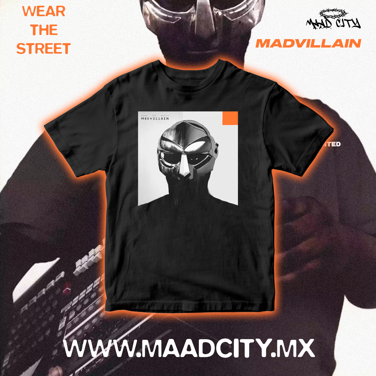 MADVILLAIN MF DOOM PLAYERA