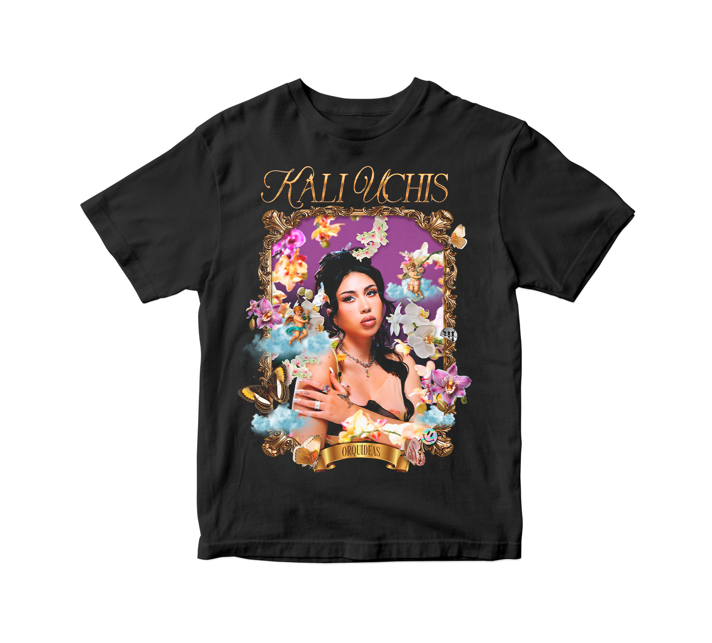 Orquideas Kali Uchis Playera