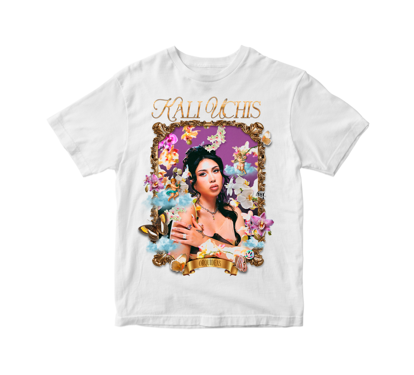 Orquideas Kali Uchis Playera