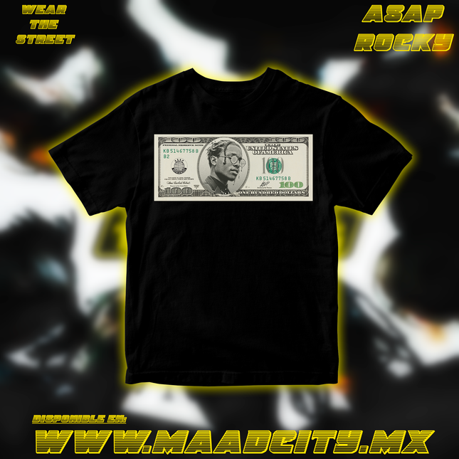 100 DOLLARS - A$AP ROCKY T-shirt