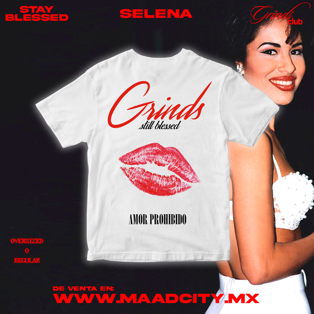 Grinds x Selena Quintanilla Playera