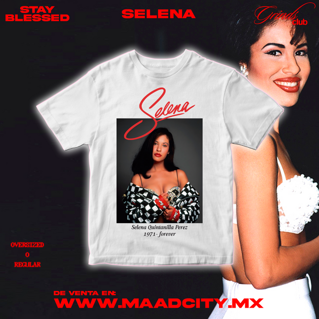 Grinds x Selena Quintanilla Playera