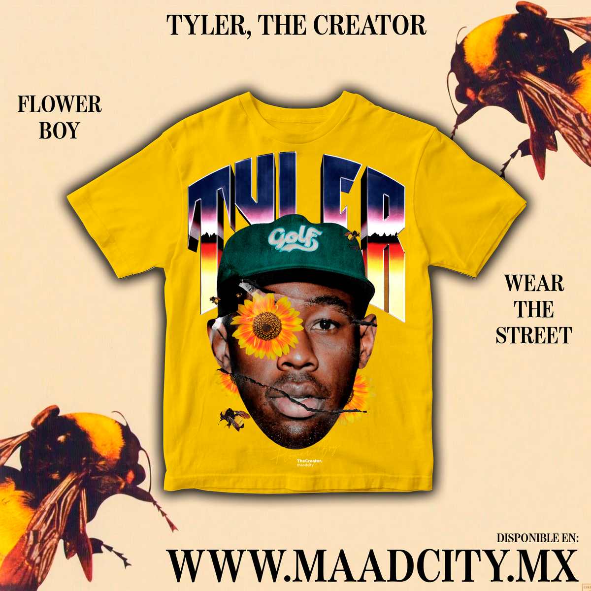 Flower Boy - Tyler the Creator playera