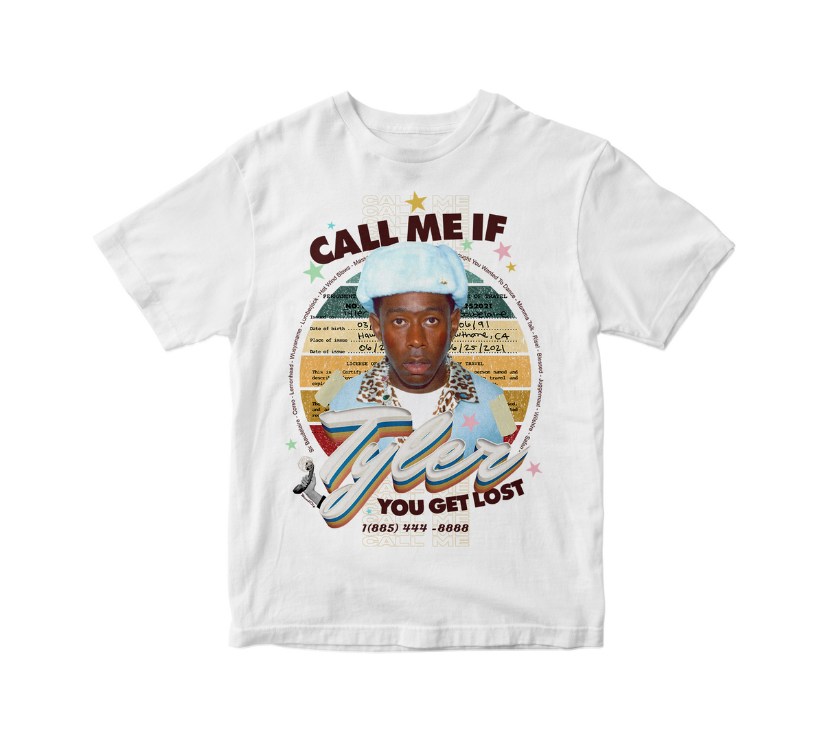 Call Me If You Get Lost 002 - Tyler The Creator Playera.