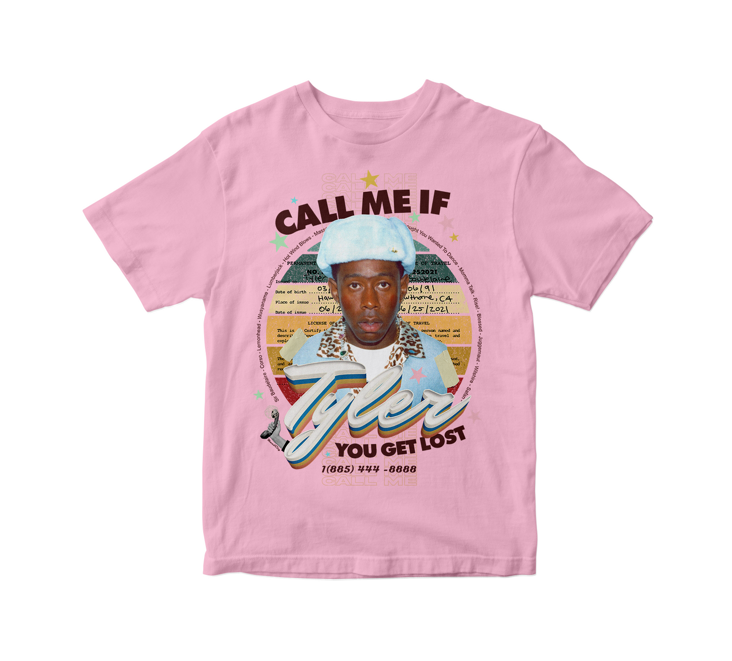 Call Me If You Get Lost 002 Playera