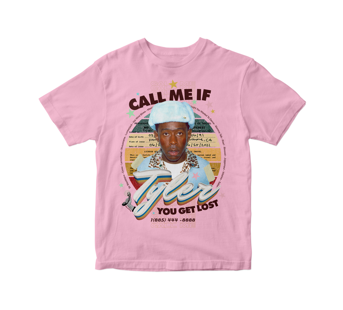 Call Me If You Get Lost 002 - Tyler The Creator Playera.