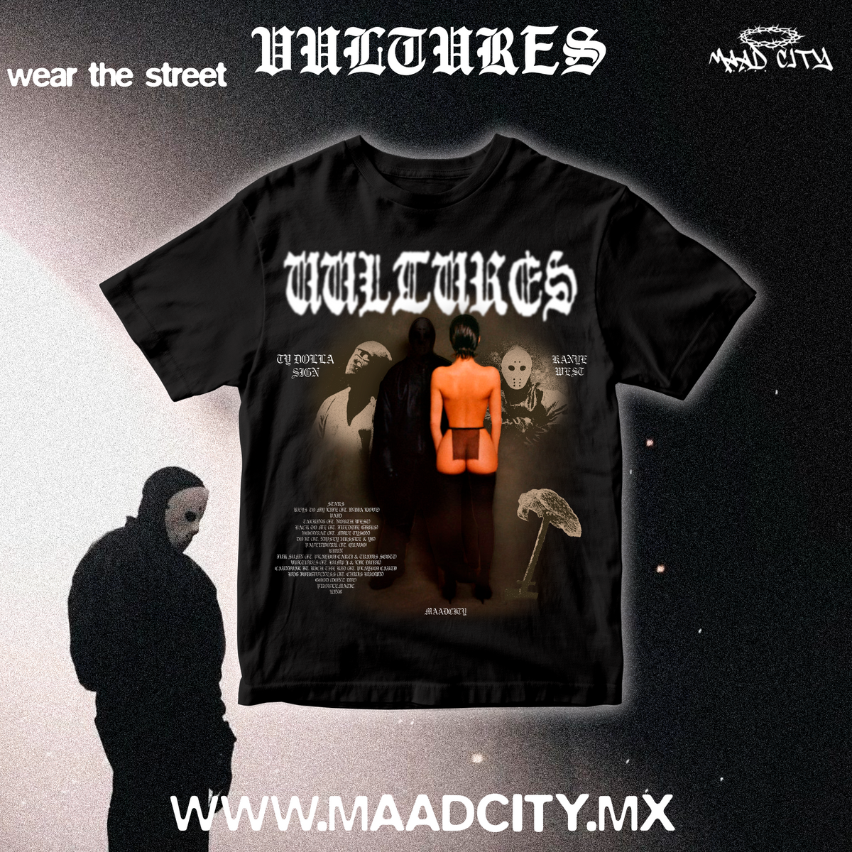Vultures 1 - Kanye West Playera
