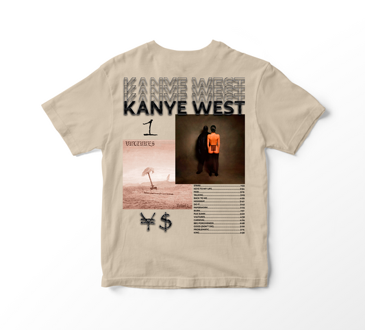 Vultures Poster - Kanye West Playera