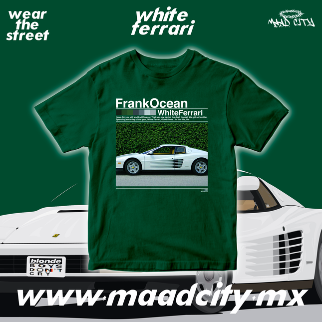 White Ferrari - Frank Ocean Playera