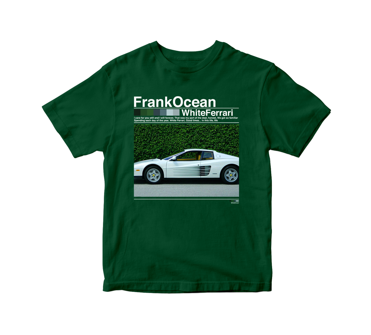 White Ferrari - Frank Ocean T-Shirt