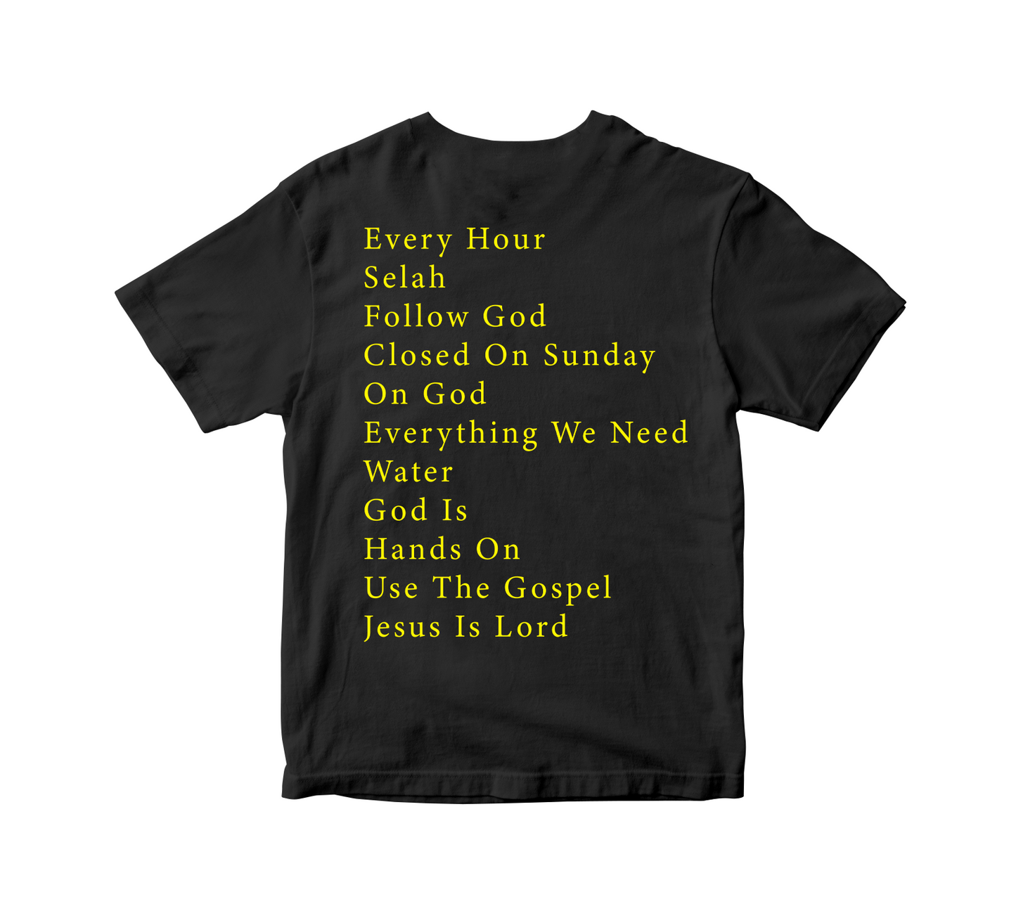 Jesus is King - Kanye West Playera