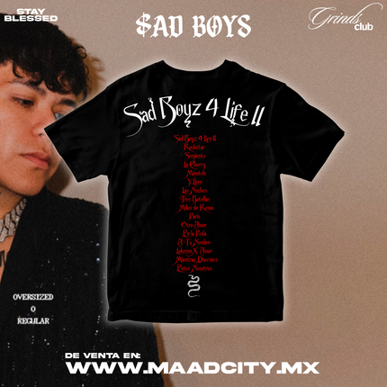 SAD BOYZ - JUNIOR H PLAYERA